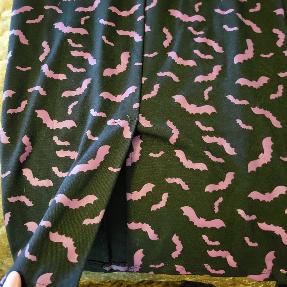 Unique Vintage Bat Silouette Dress - Picture 7 of 10